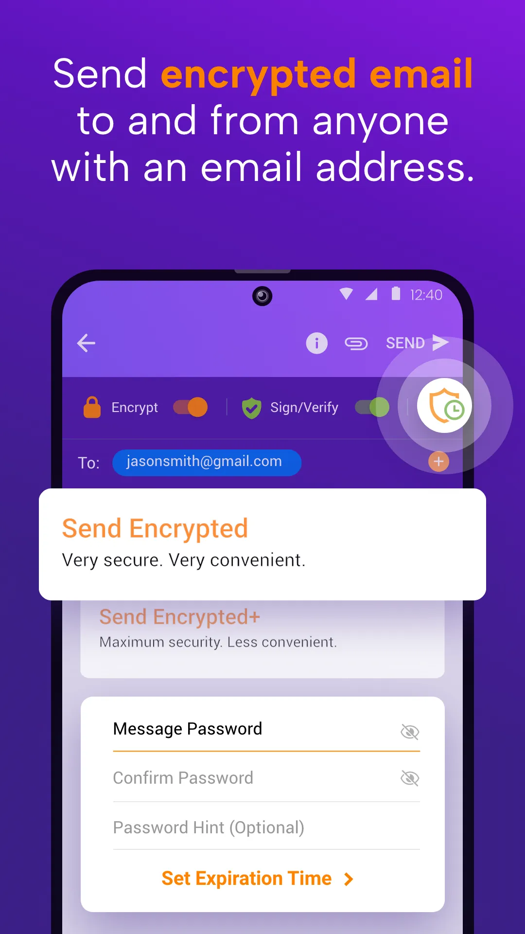 SecureMyEmail Encrypted Email | Indus Appstore | Screenshot