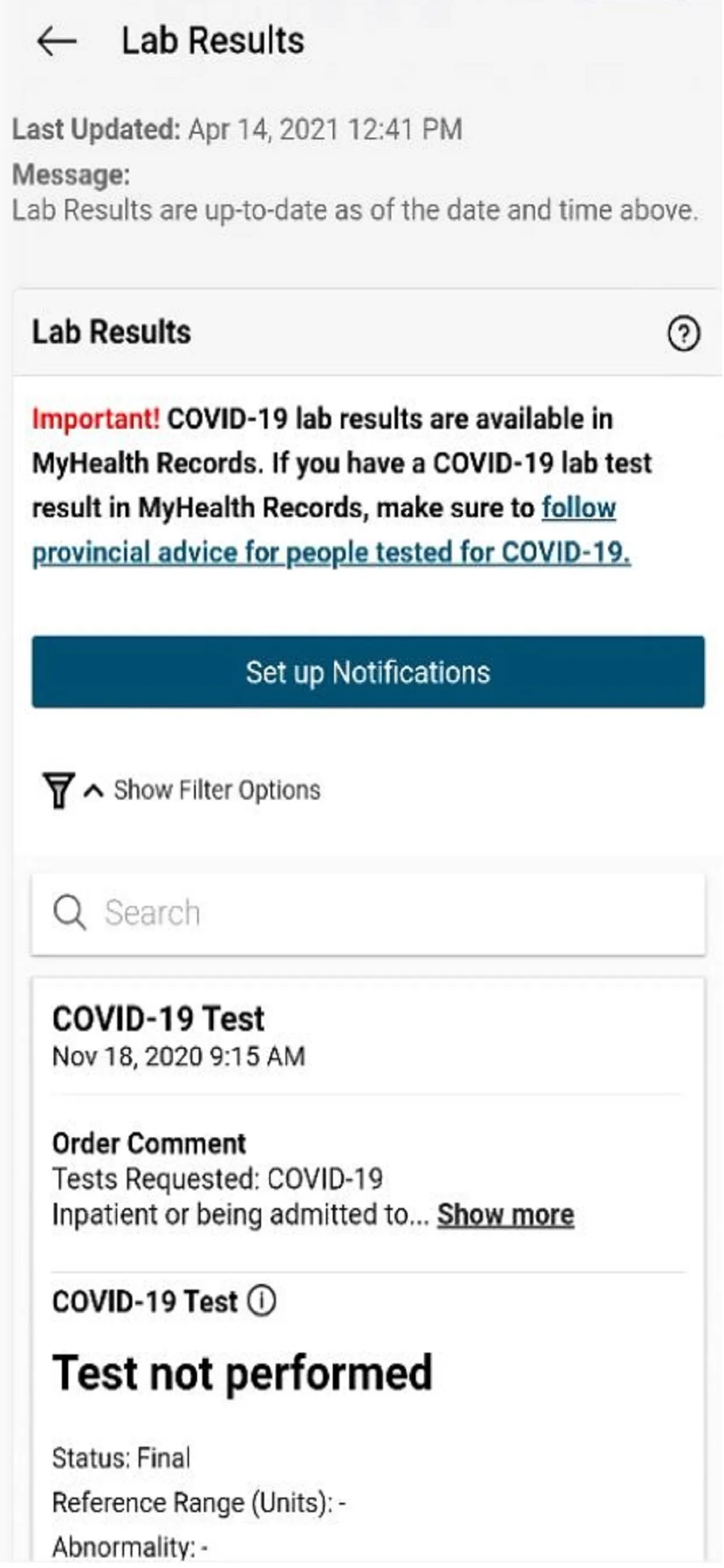 MyHealth Records | Indus Appstore | Screenshot