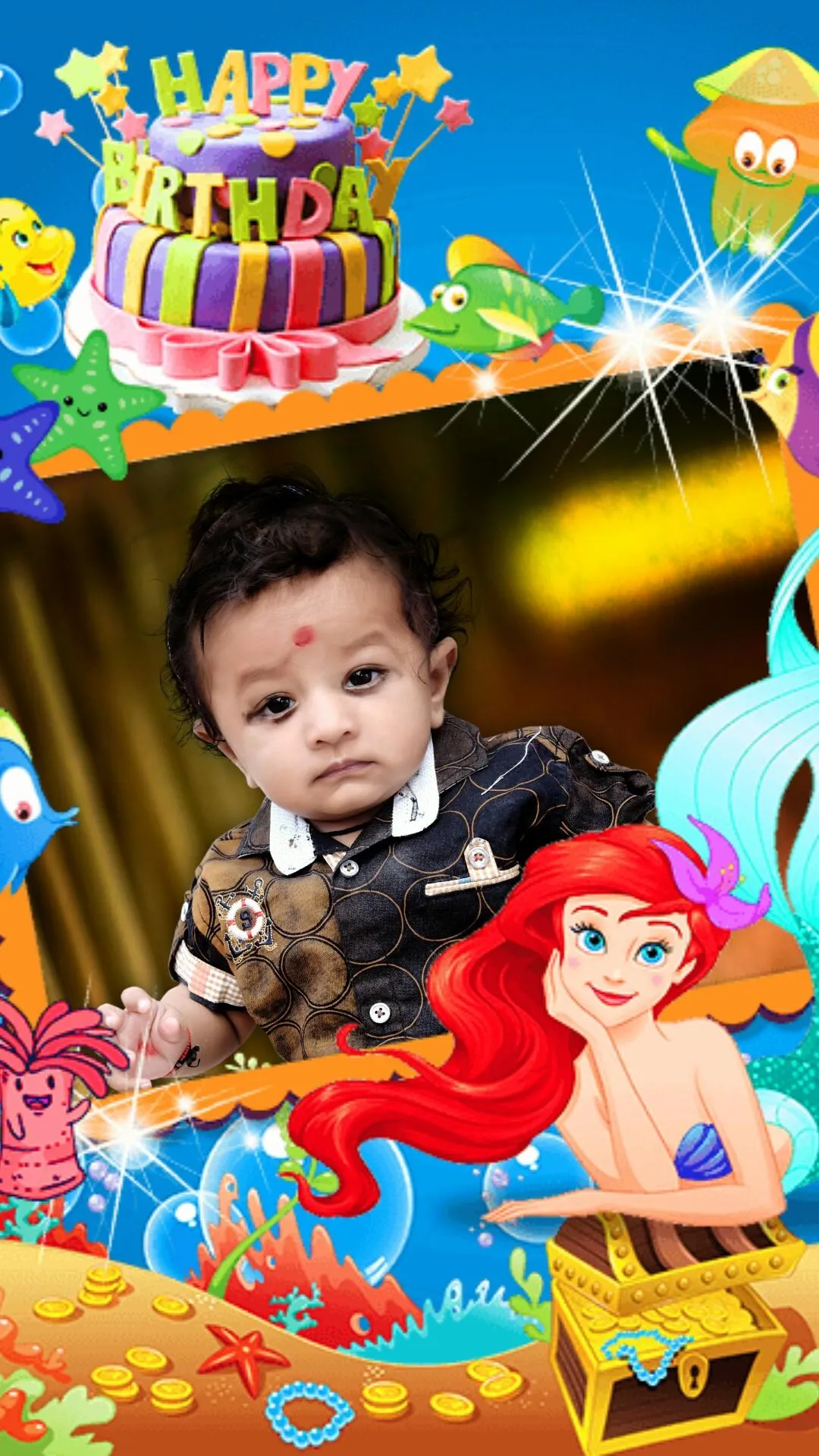 Birthday Photo Frame | Indus Appstore | Screenshot