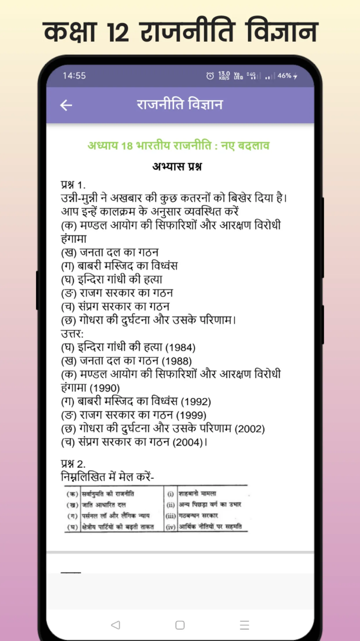 Class 12 Political Science | Indus Appstore | Screenshot