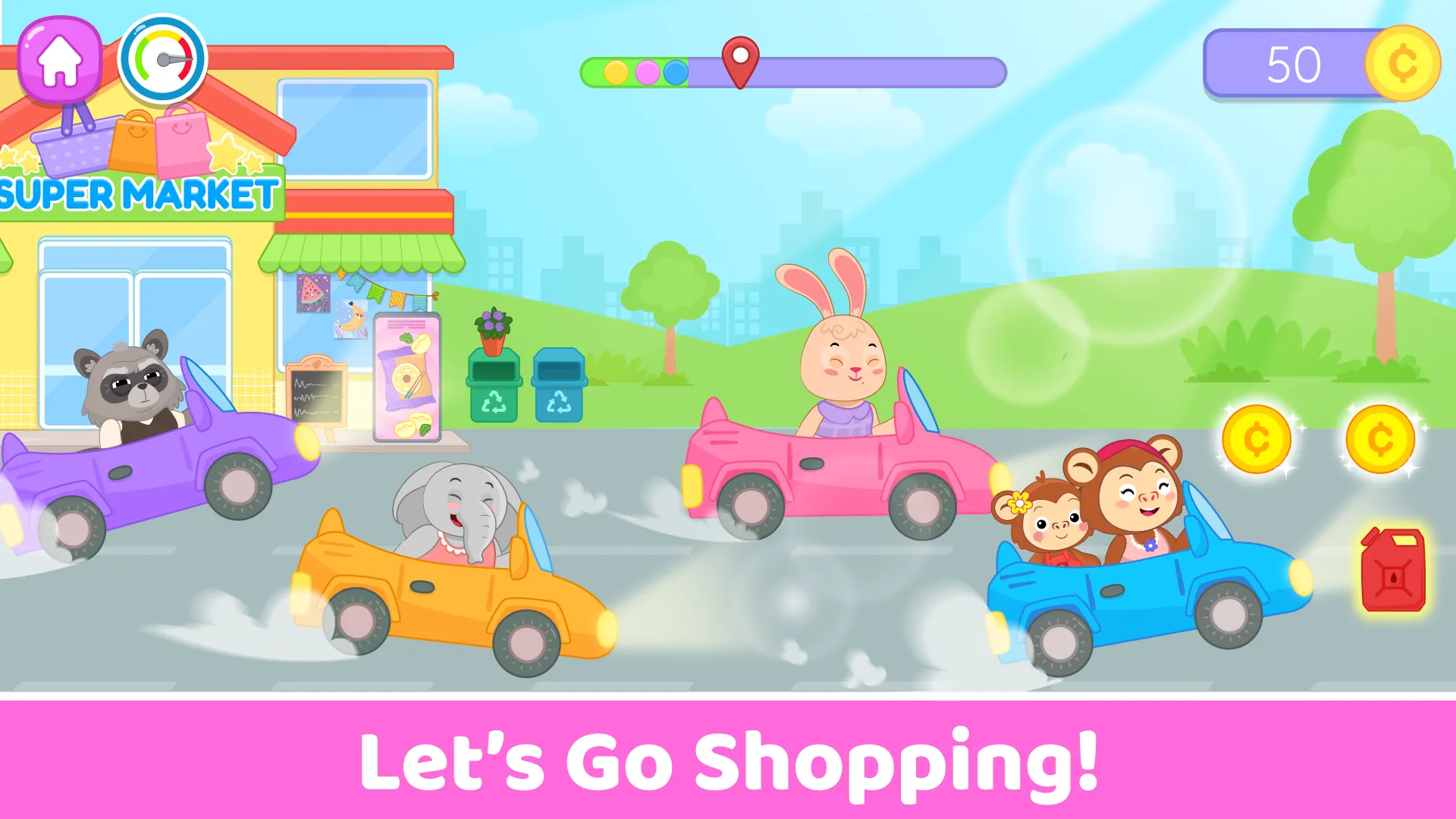 Supermarket Game Kids Shopping | Indus Appstore | Screenshot