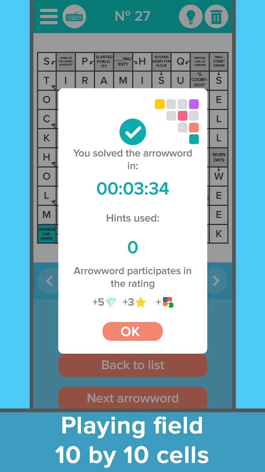 Crossword: Arrowword puzzles | Indus Appstore | Screenshot