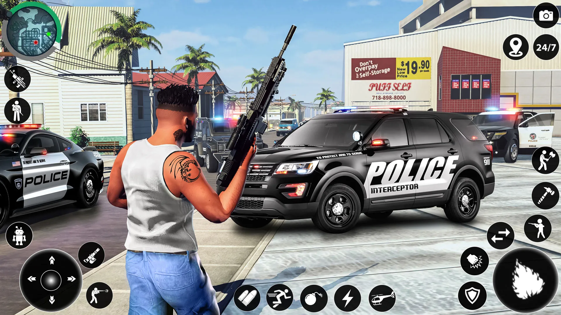 Police Gangster Mafia Games 3D | Indus Appstore | Screenshot