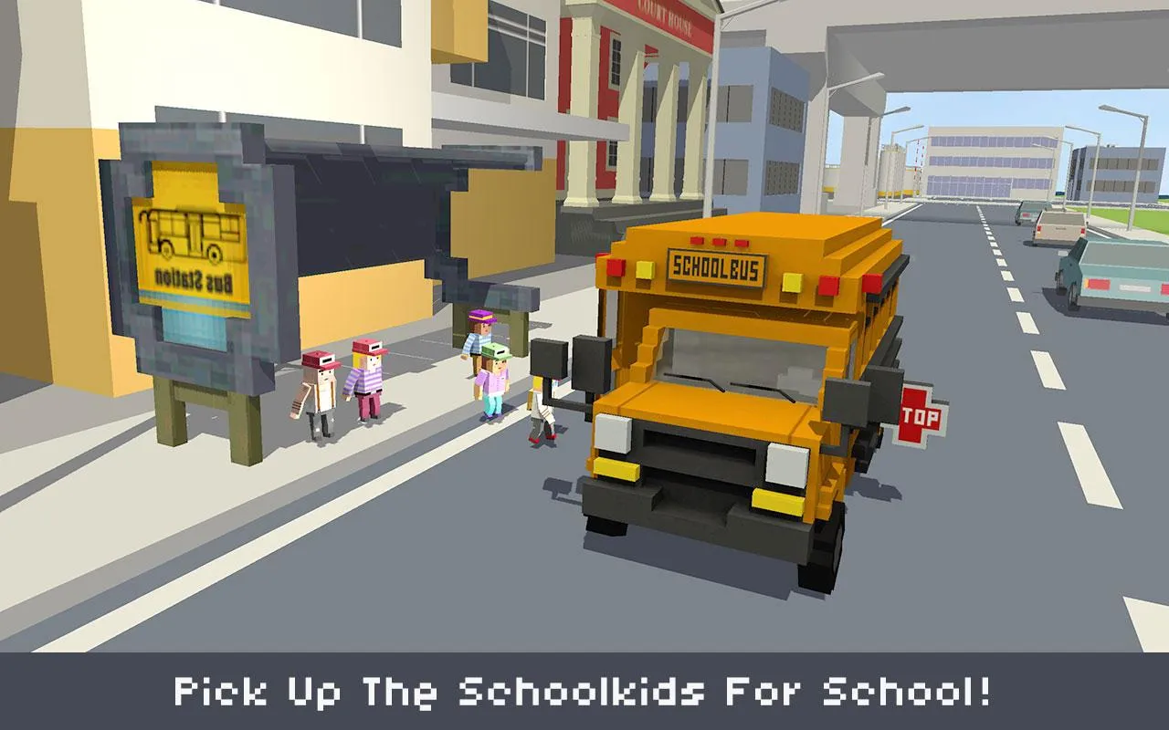 School Bus & City Bus Craft | Indus Appstore | Screenshot