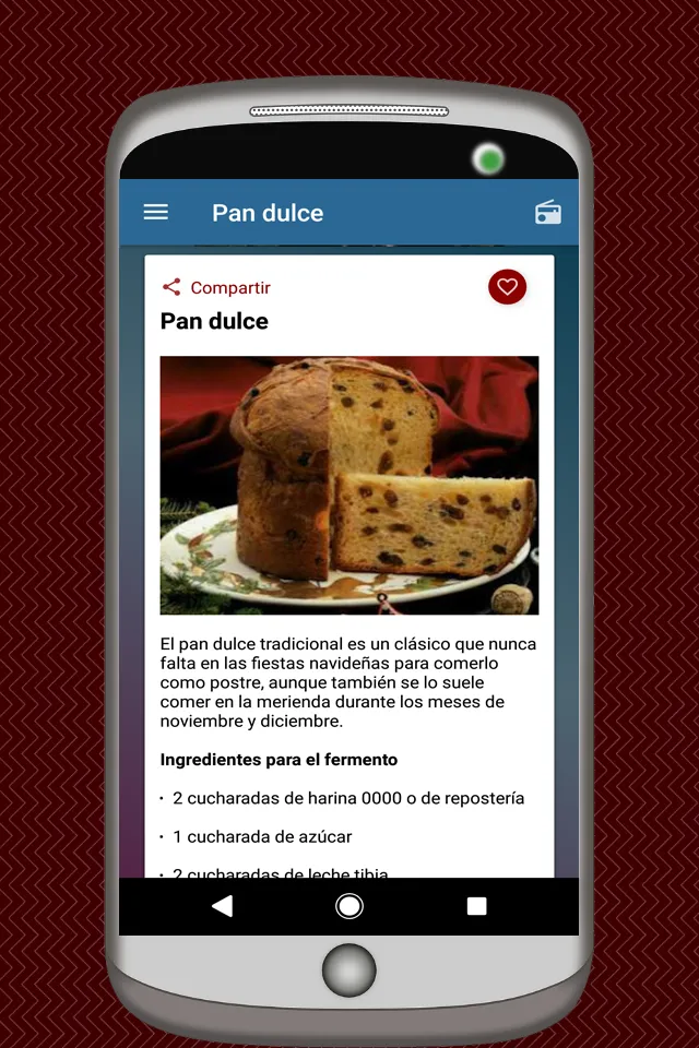 Recetas de Navidad | Indus Appstore | Screenshot