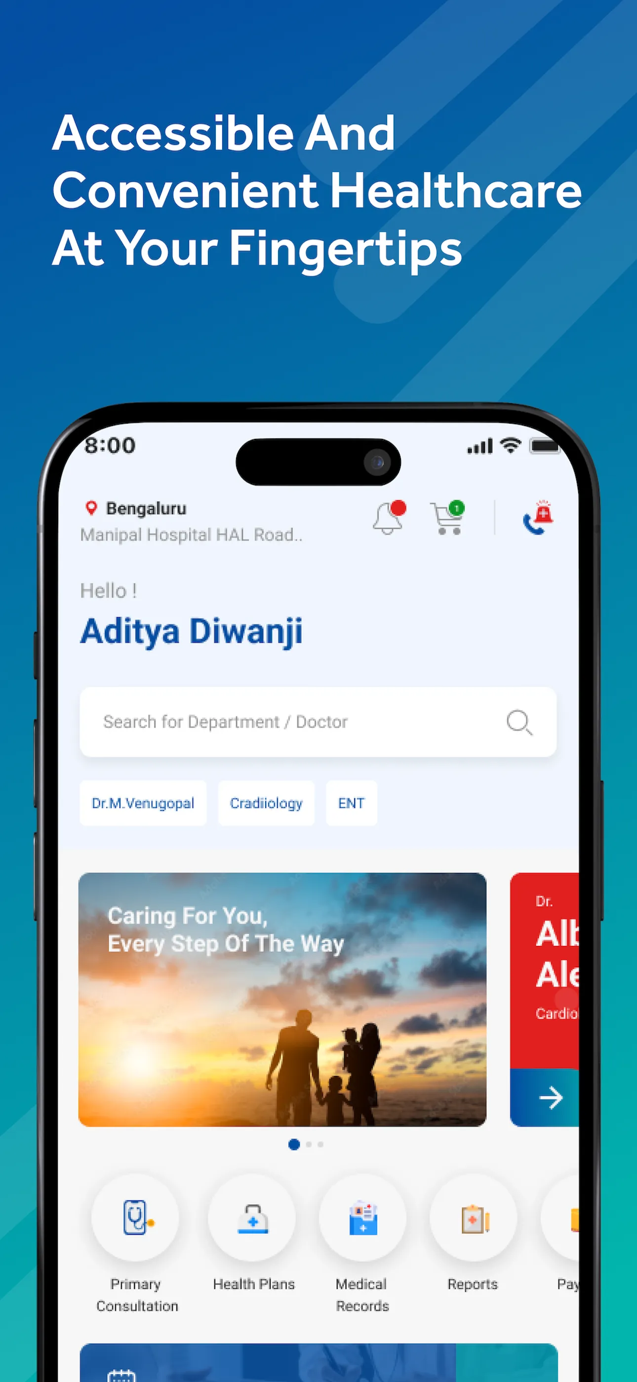 Manipal Hospitals | Indus Appstore | Screenshot