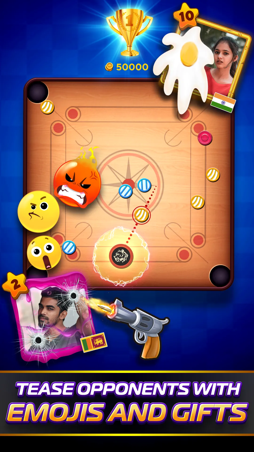 Carrom Superstar | Indus Appstore | Screenshot