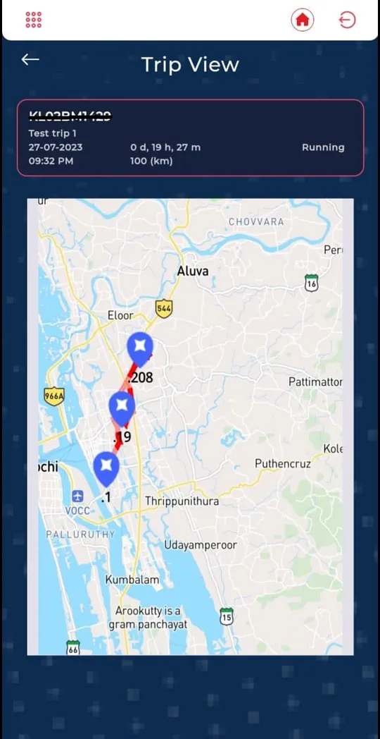 GooseTracker AIS140 | Indus Appstore | Screenshot