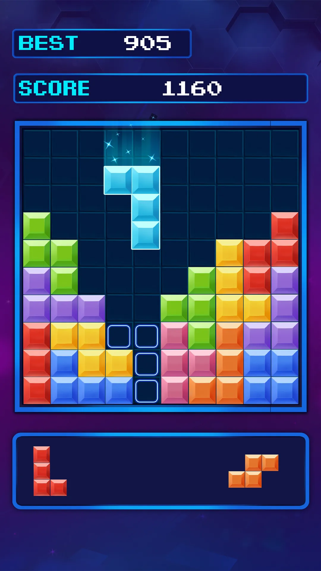 Block Puzzle Brick 1010 | Indus Appstore | Screenshot