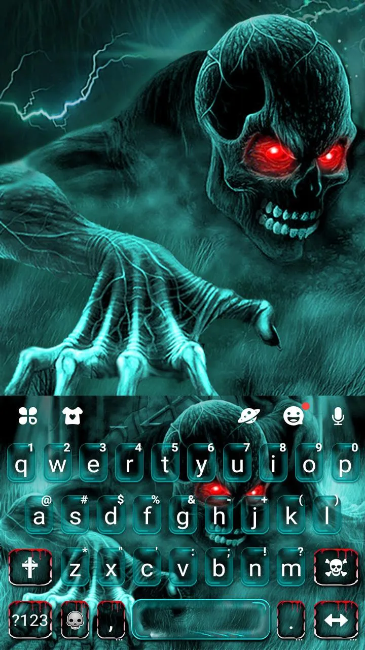 Zombie Skull 2 Theme | Indus Appstore | Screenshot