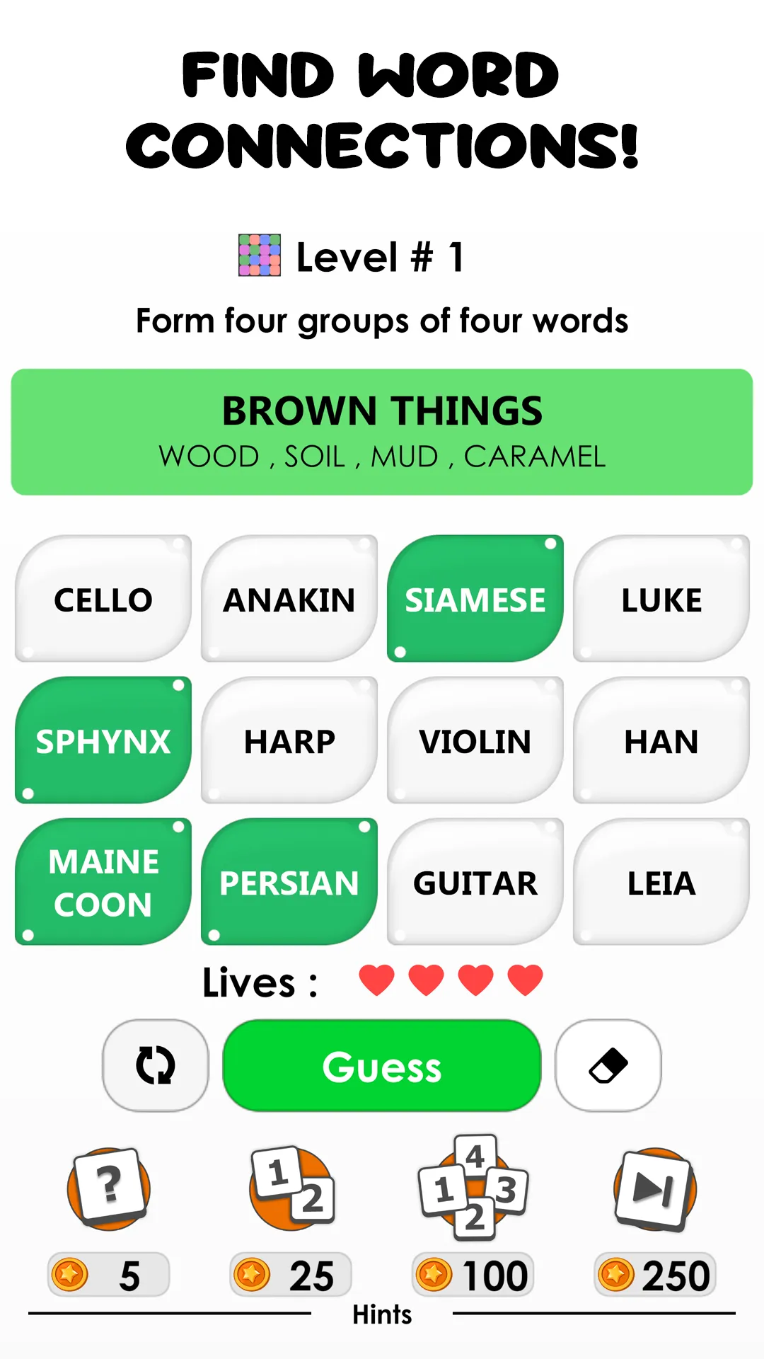 Words: Associations Word Game | Indus Appstore | Screenshot