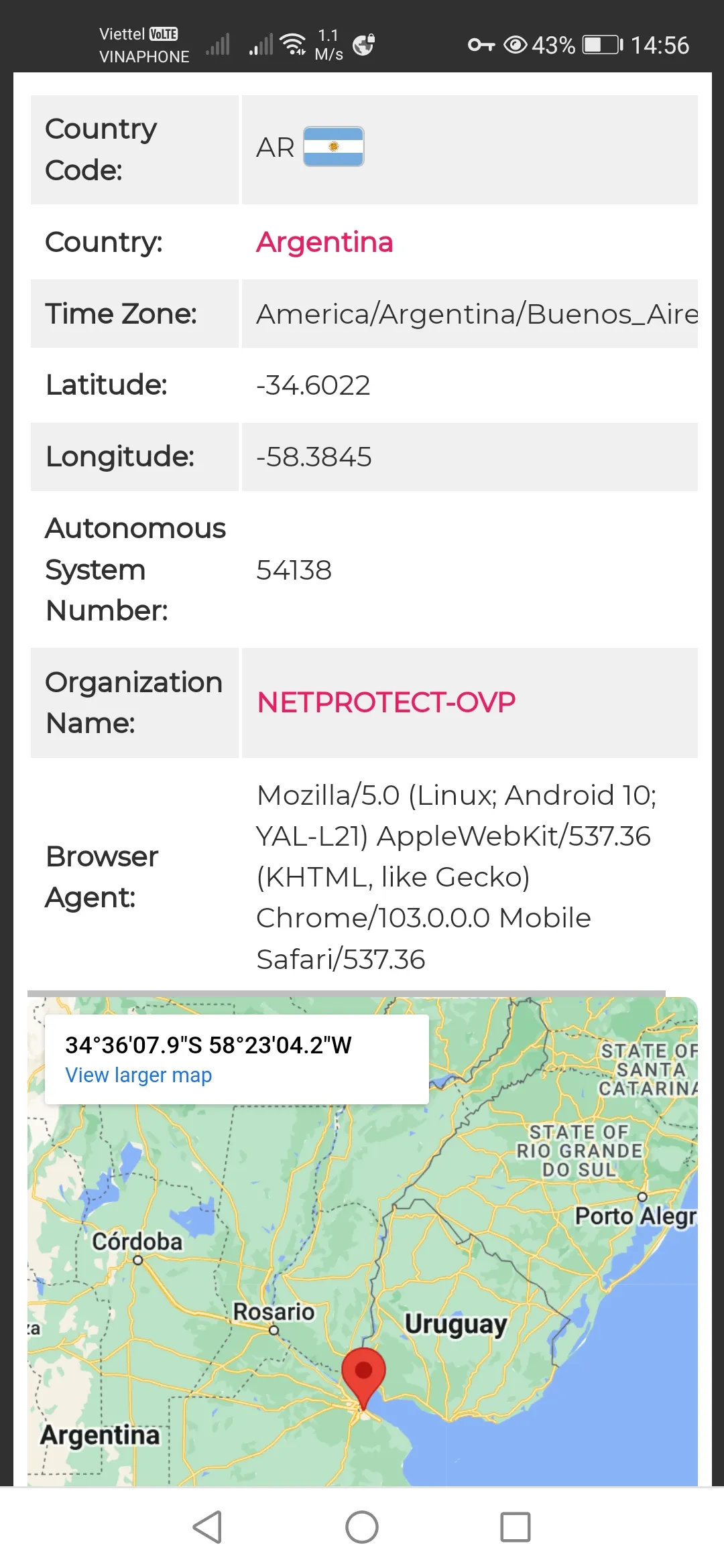 Brazil VPN - South America VPN | Indus Appstore | Screenshot