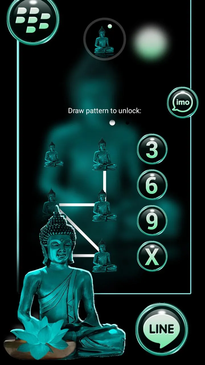 Lord Buddha Launcher Theme | Indus Appstore | Screenshot