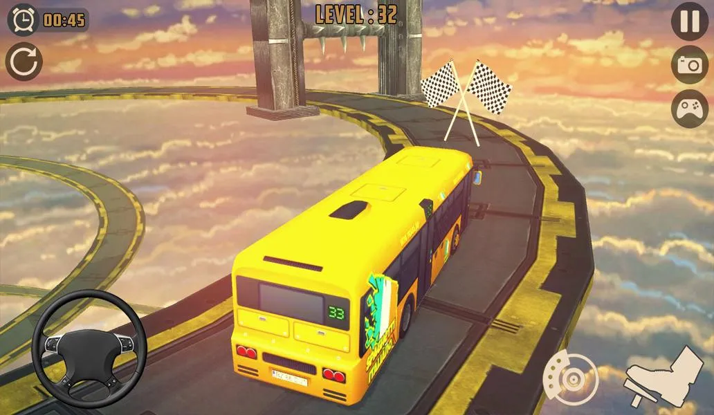 Impossible Bus Sky King Sim | Indus Appstore | Screenshot