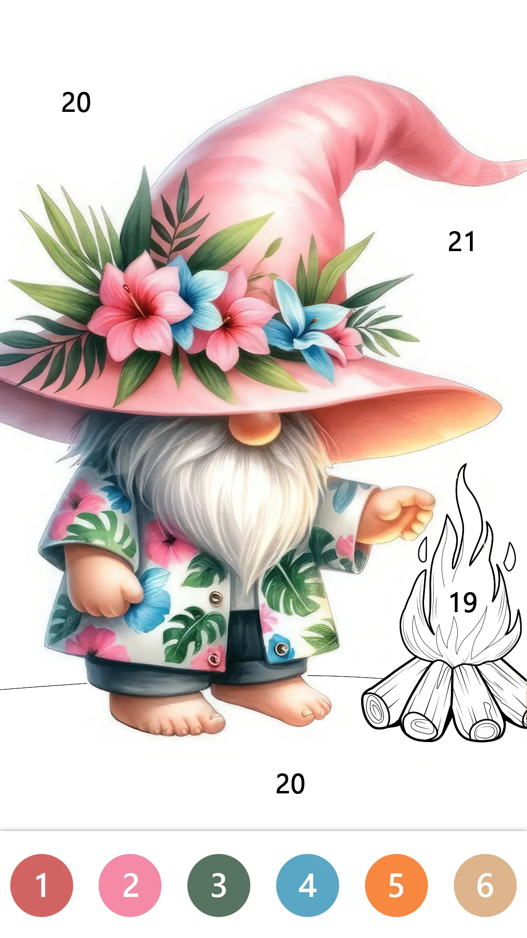 Vivid Color Paint By Number | Indus Appstore | Screenshot