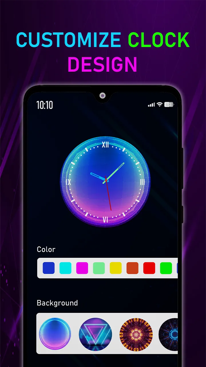 Neon Digital Clock Smart Watch | Indus Appstore | Screenshot