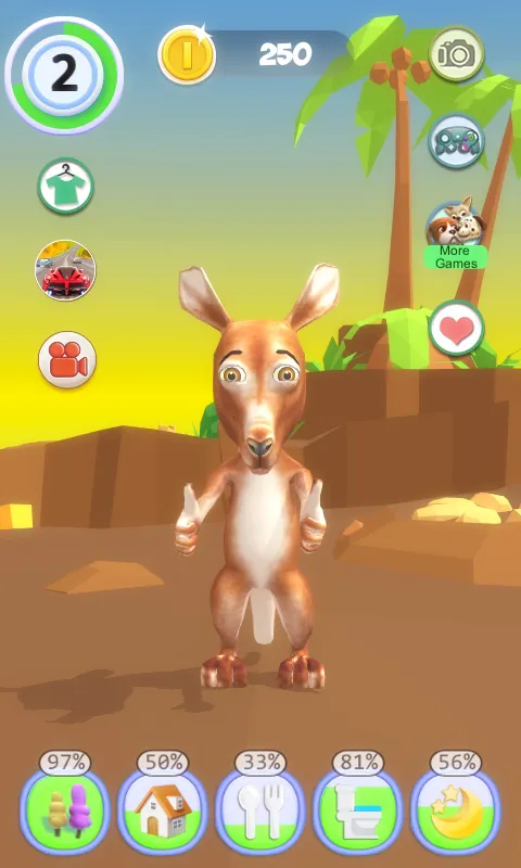 Talking Kangaroo | Indus Appstore | Screenshot