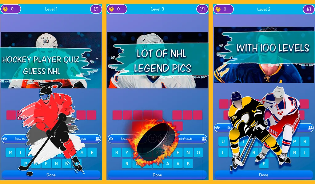 Nhl player quiz | Indus Appstore | Screenshot