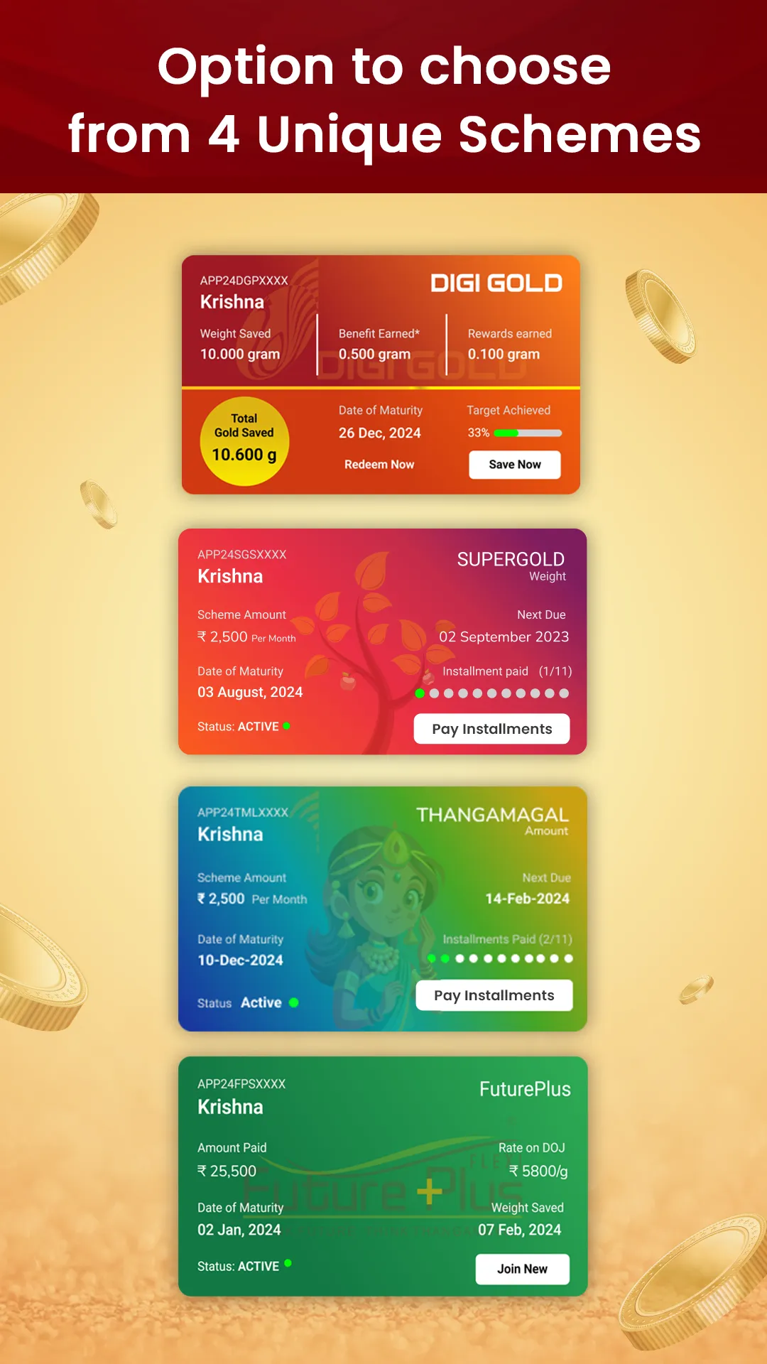 Thangamayil DigiGold Savings | Indus Appstore | Screenshot