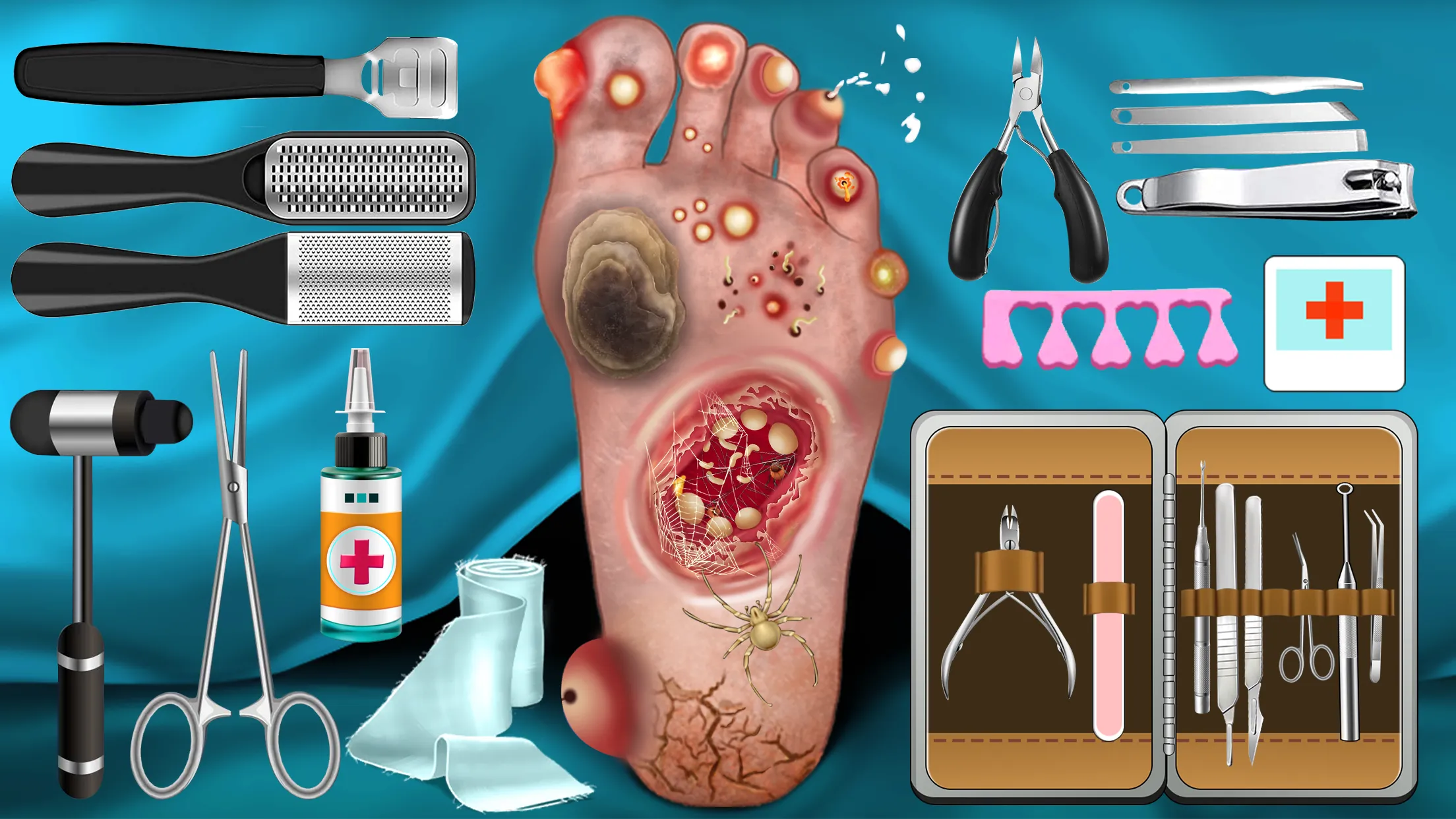 ASMR Salon: Foot Care Hospital | Indus Appstore | Screenshot