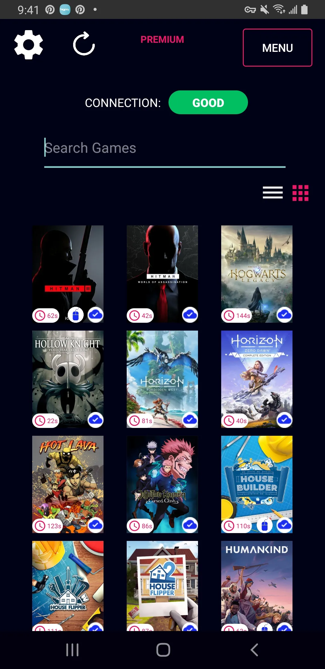 Nebula: Cloud Gaming | Indus Appstore | Screenshot