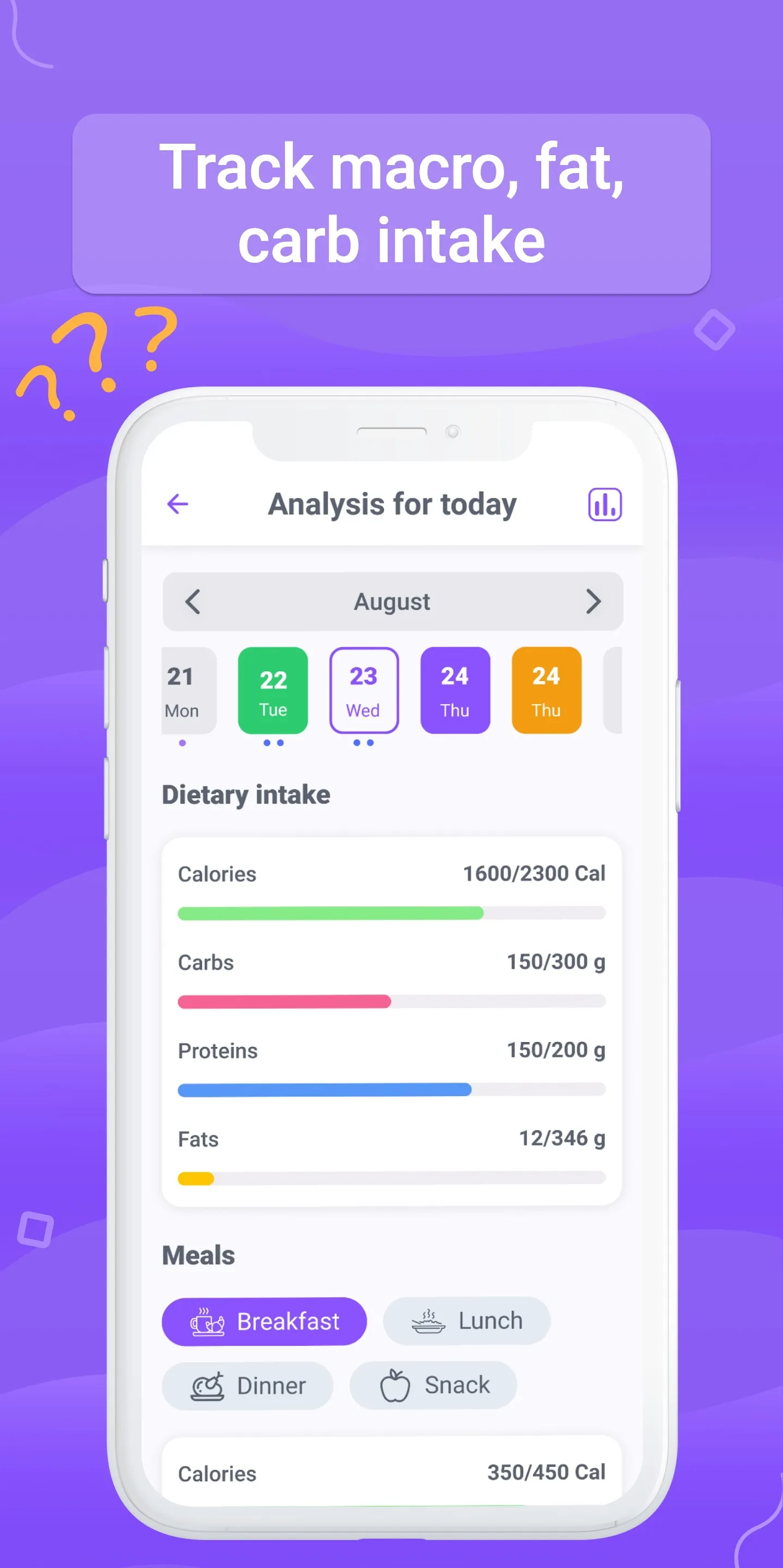 Yamfit: diet & food tracker | Indus Appstore | Screenshot