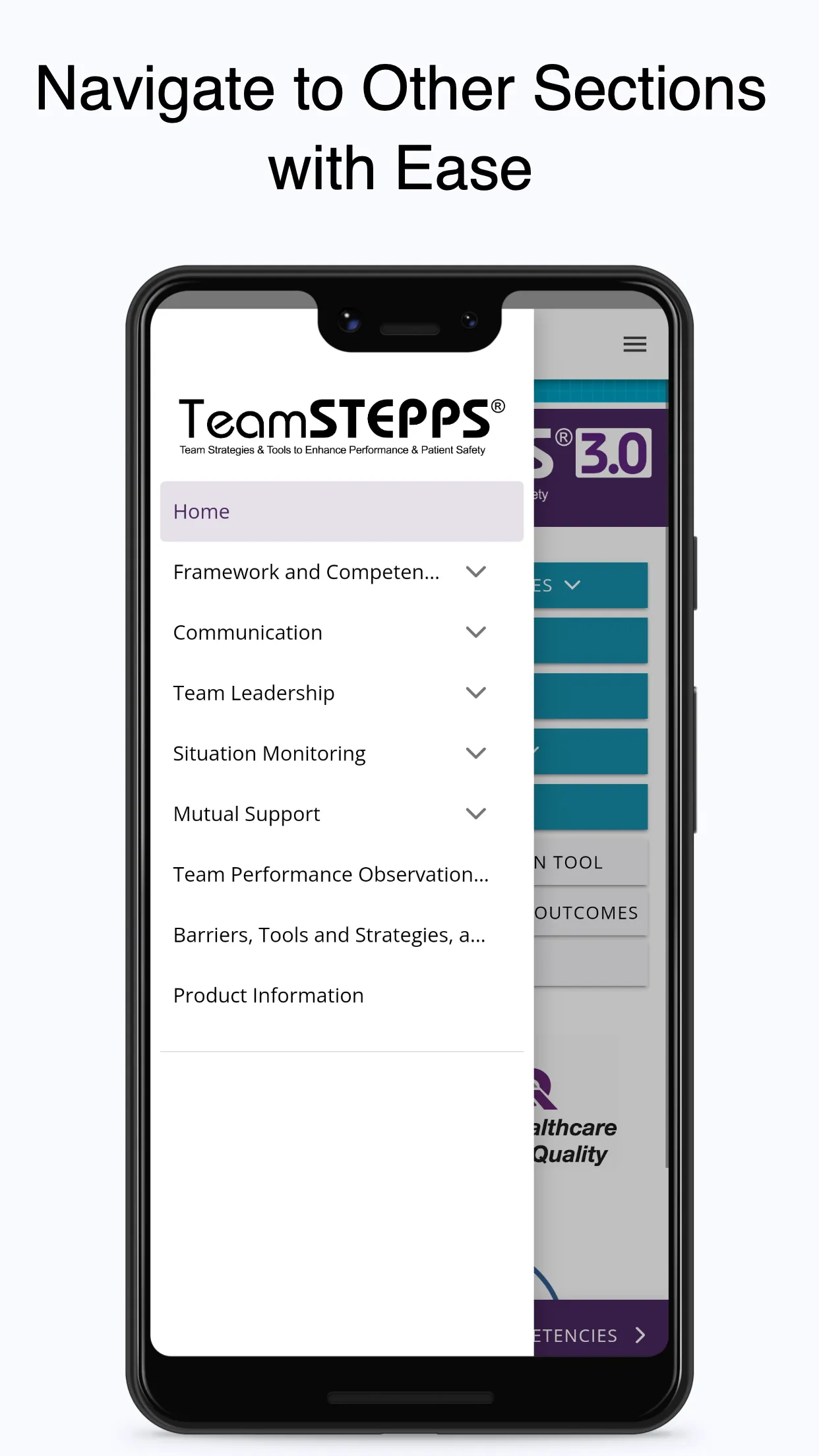 TeamSTEPPS 3.0 | Indus Appstore | Screenshot