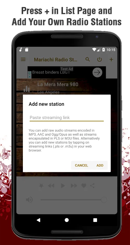 Mariachi Radio Stations | Indus Appstore | Screenshot