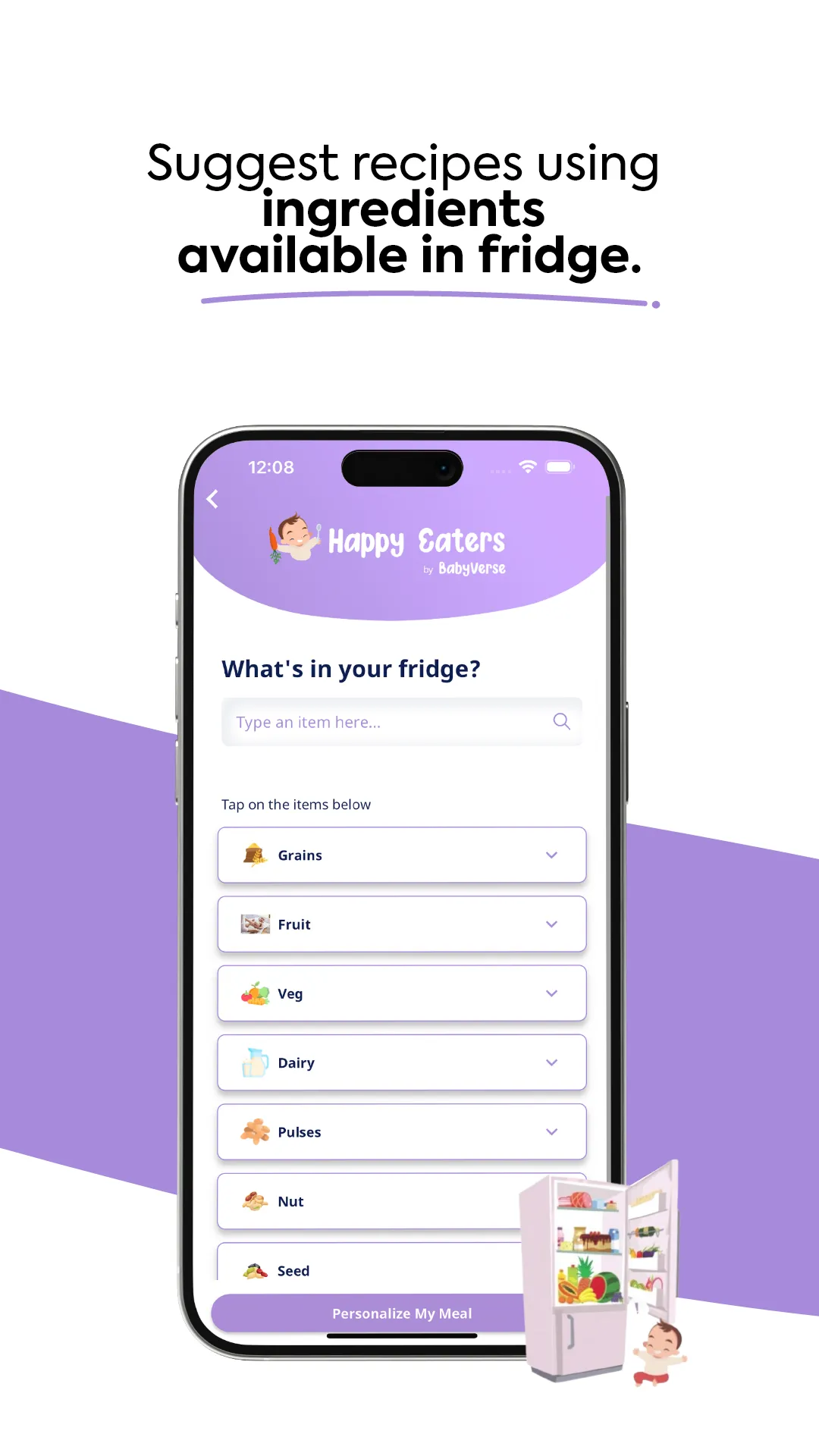 Happy Eaters: Weaning Recipes | Indus Appstore | Screenshot
