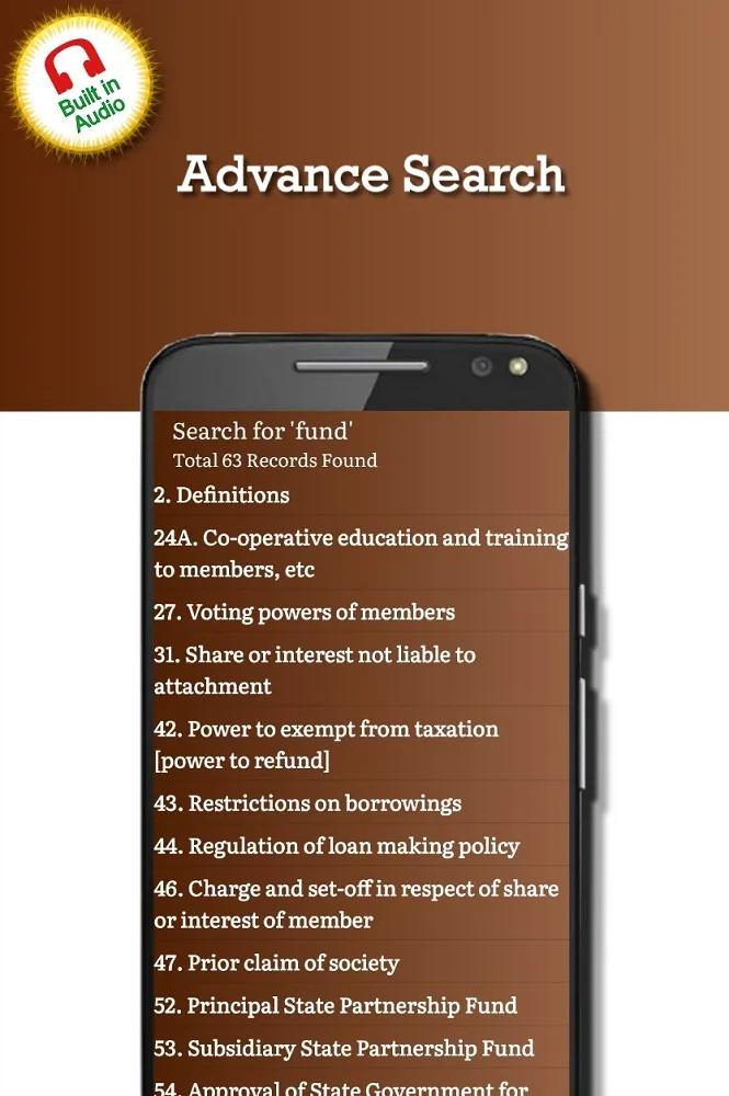 Maharashtra Co-Op Soc Act 1960 | Indus Appstore | Screenshot