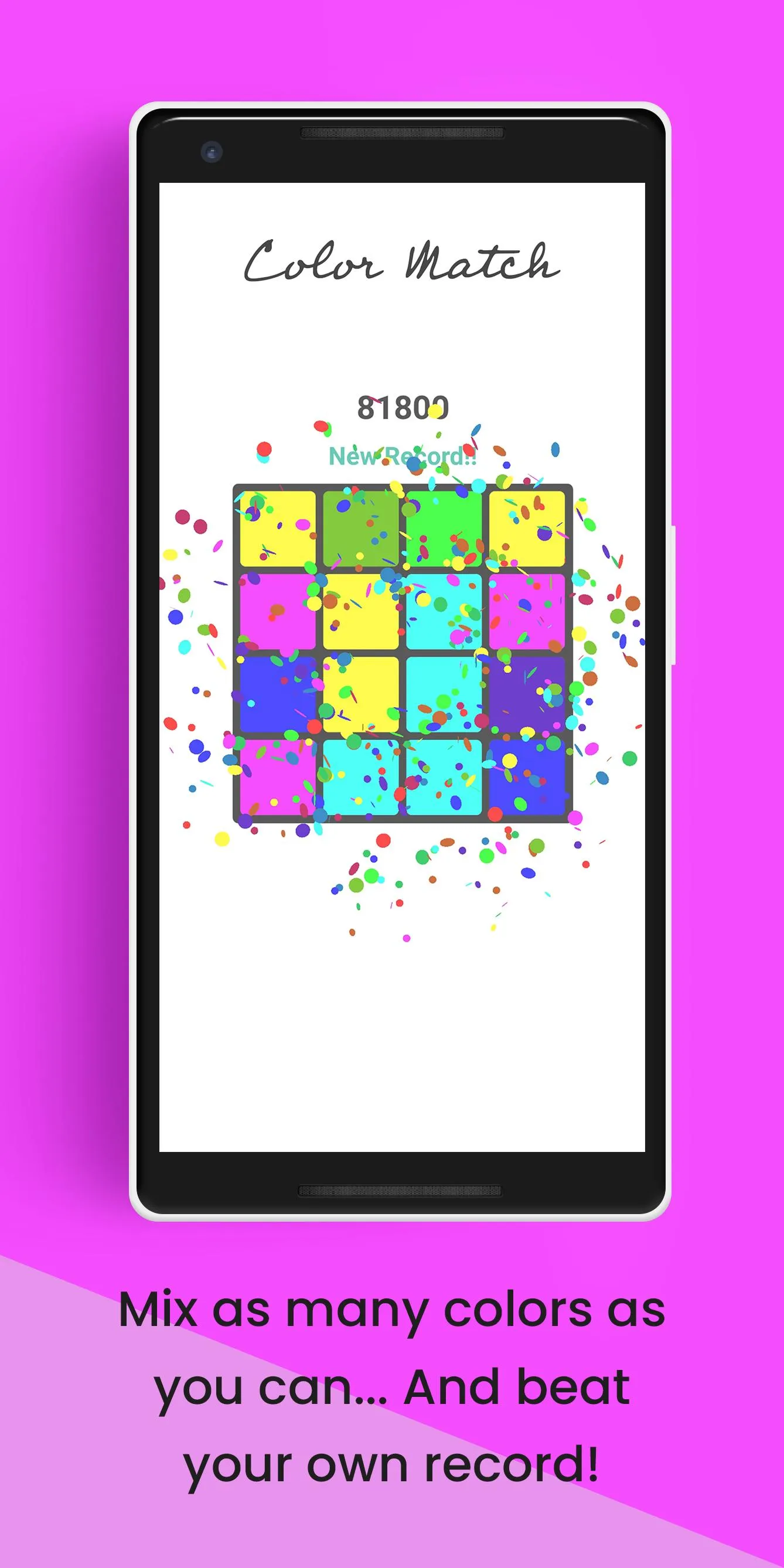 Color Swipe. Puzzle tiles game | Indus Appstore | Screenshot