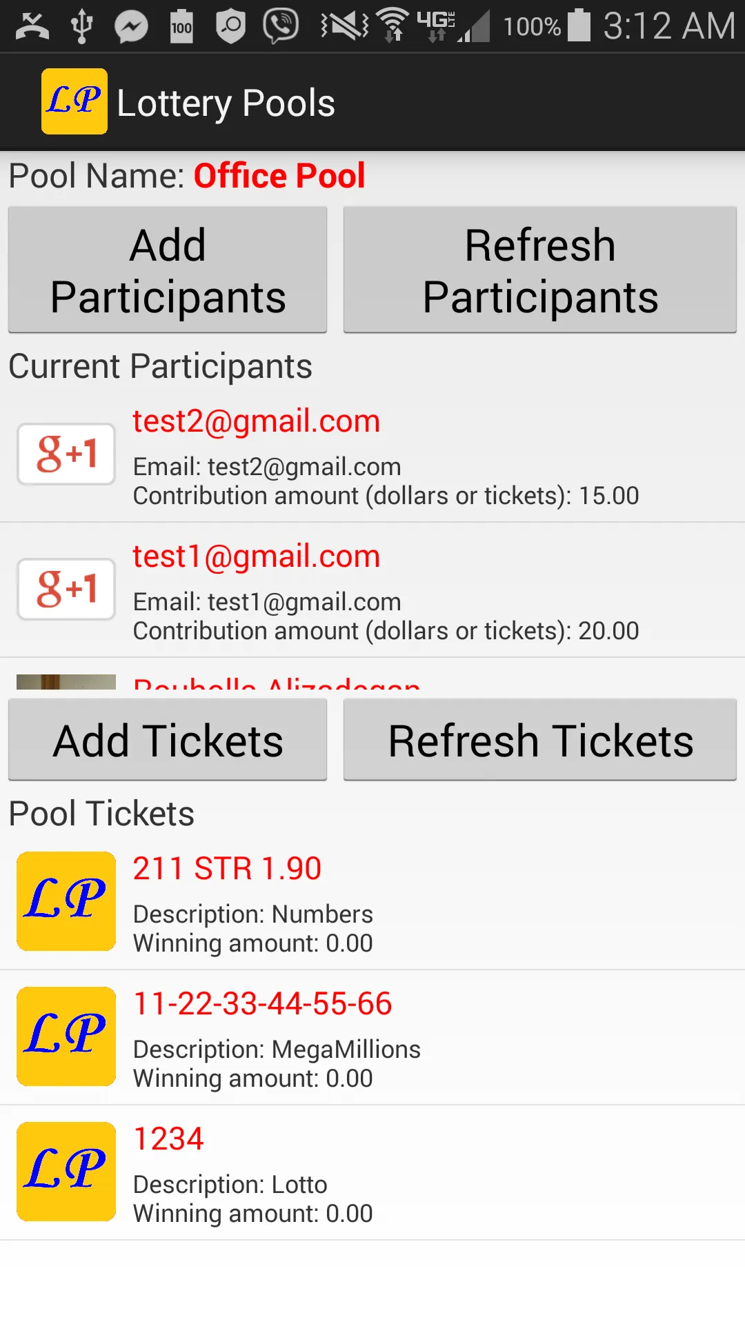 Lottery Pools | Indus Appstore | Screenshot