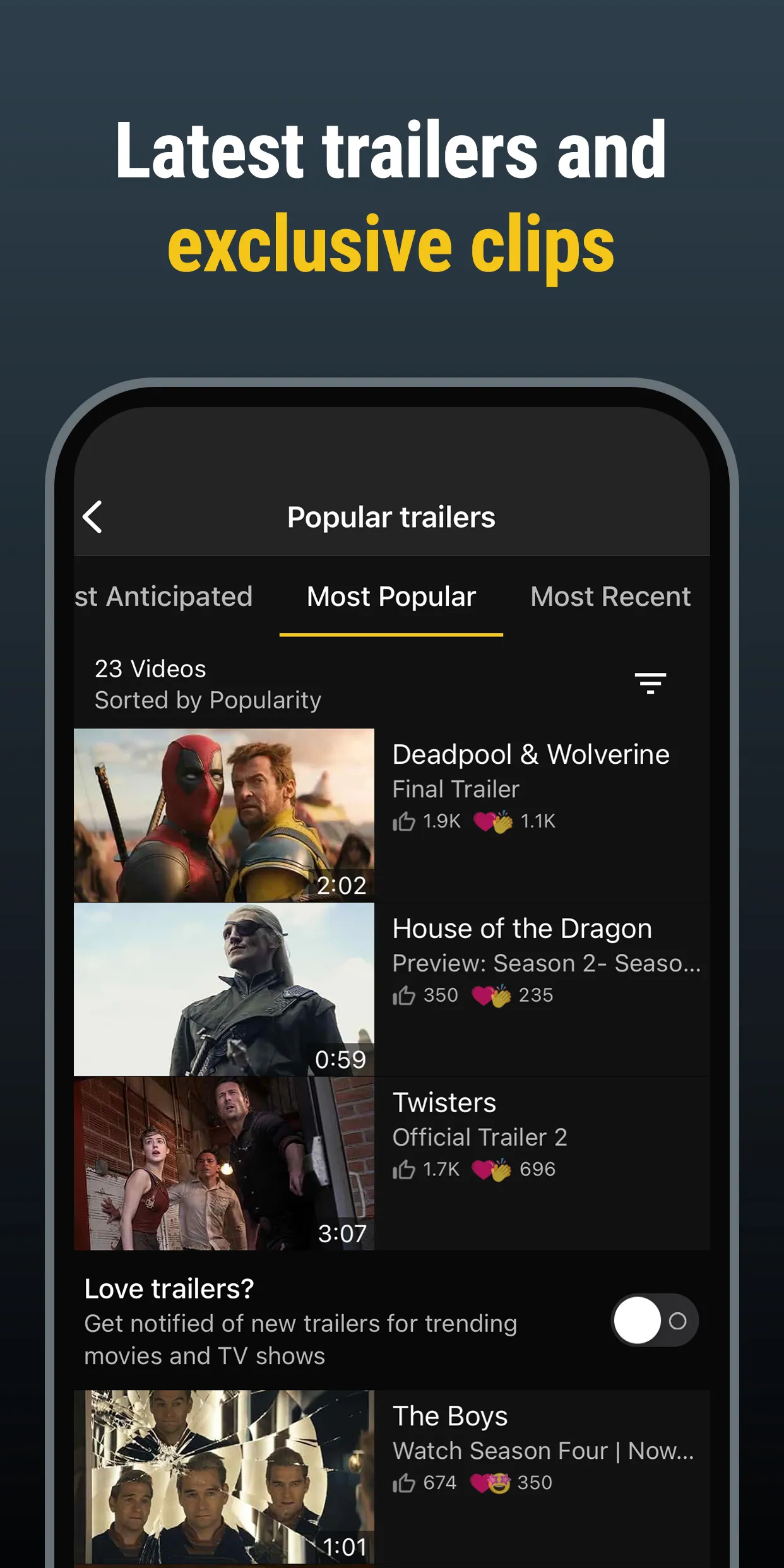 IMDb: Movies & TV Shows | Indus Appstore | Screenshot