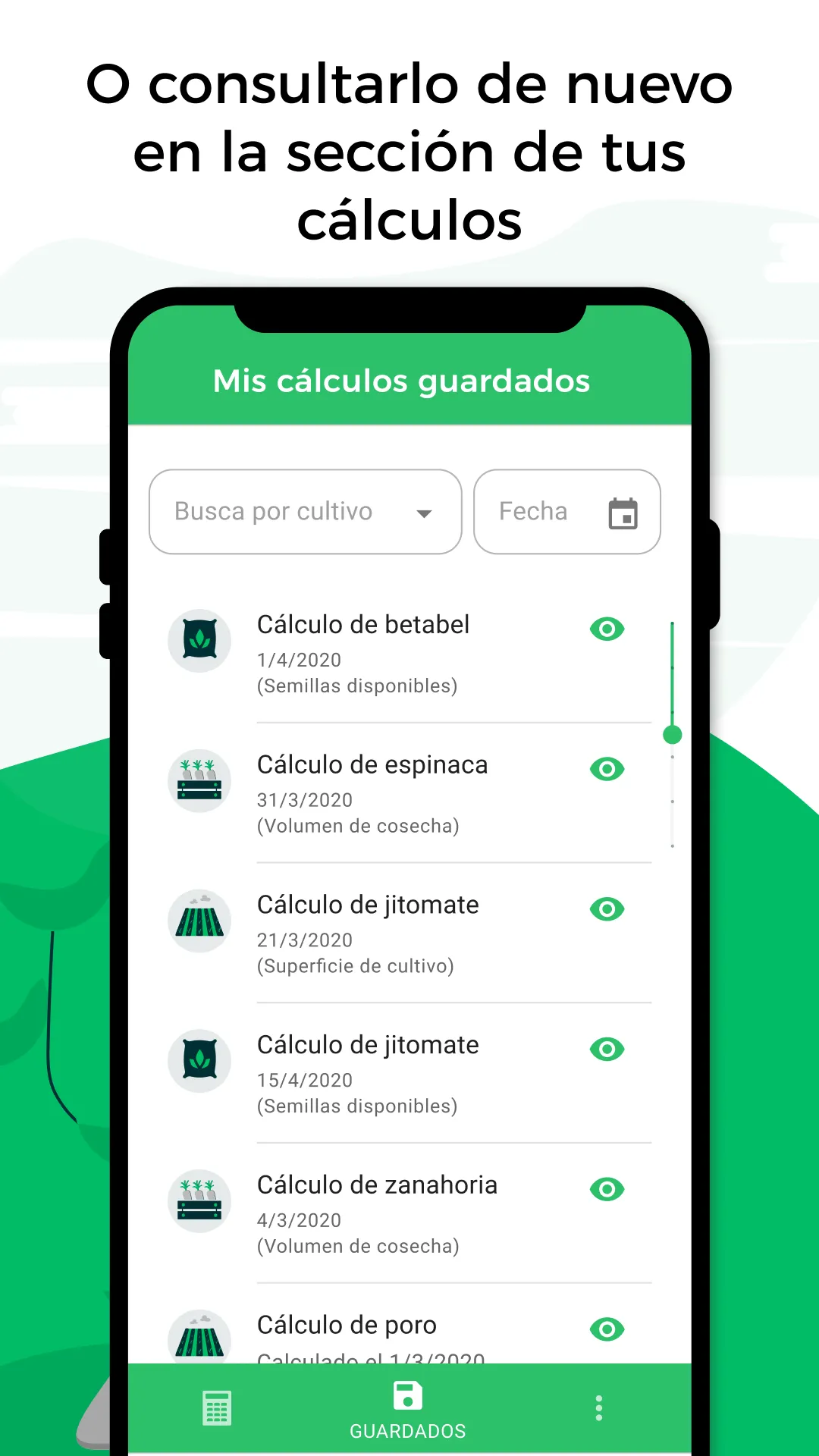 Calculadora de Siembra | Indus Appstore | Screenshot