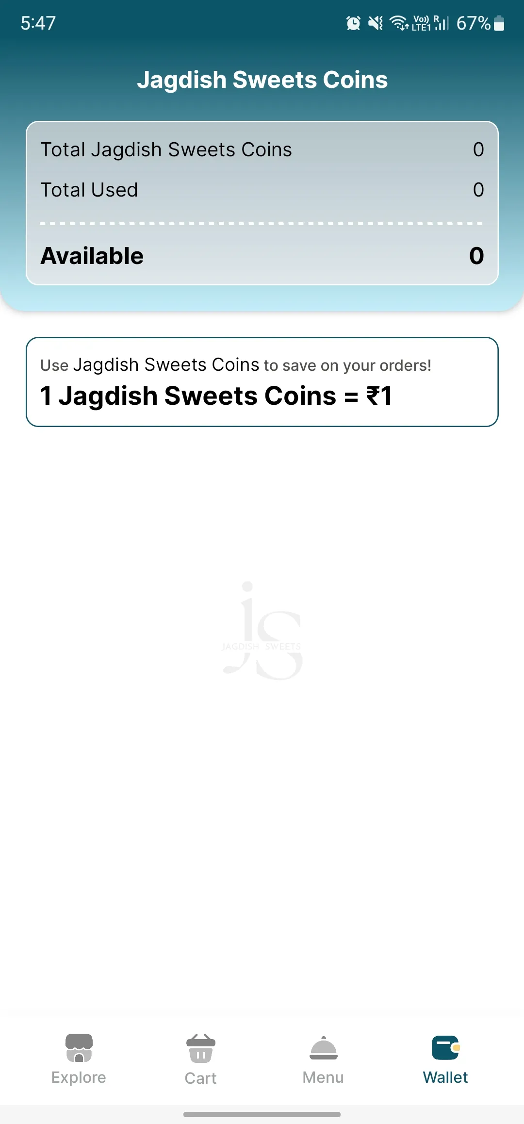 Jagdish Sweets | Indus Appstore | Screenshot