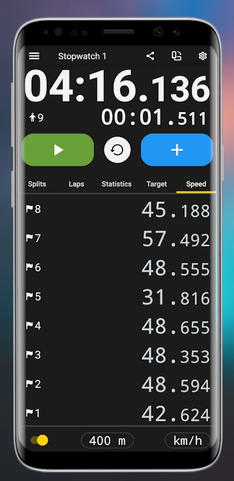 Stopwatch X: Sports Lap Timer | Indus Appstore | Screenshot