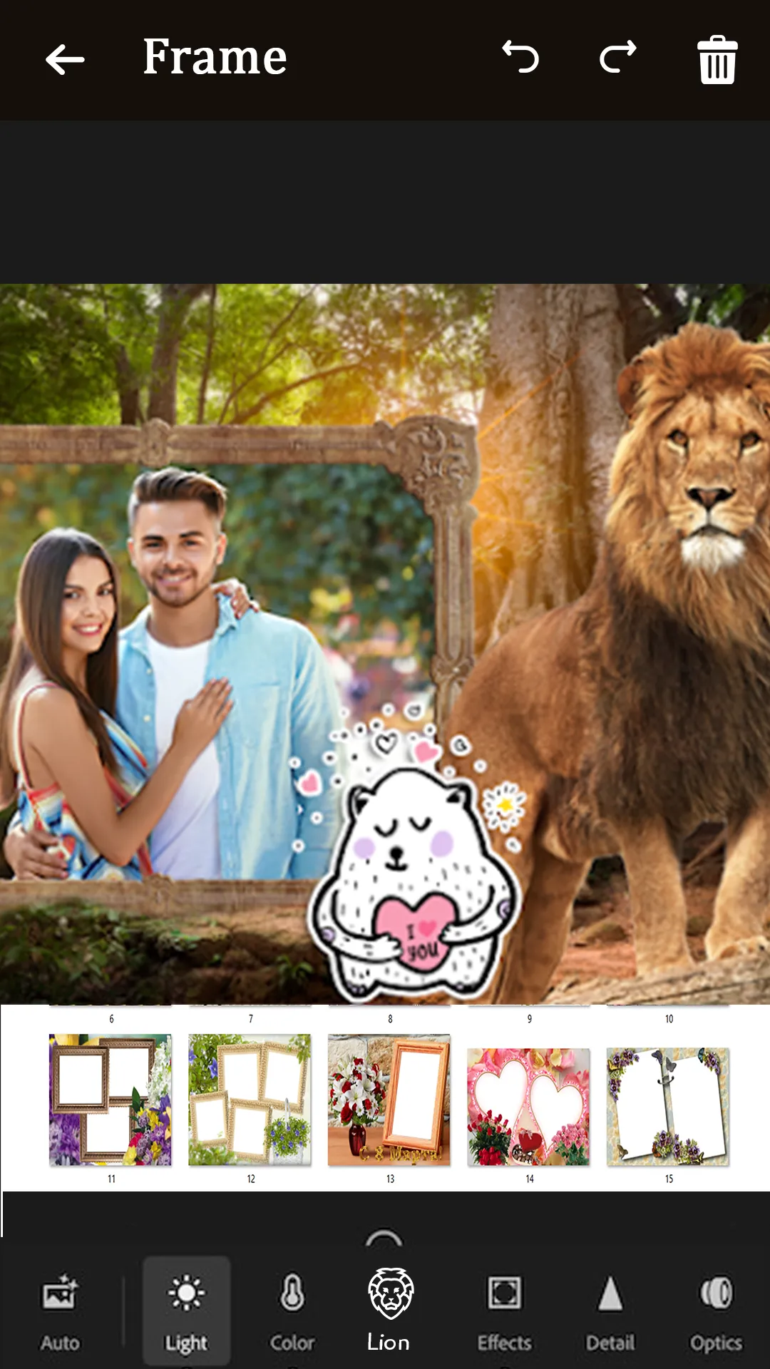 Lion Photo Editor | Indus Appstore | Screenshot