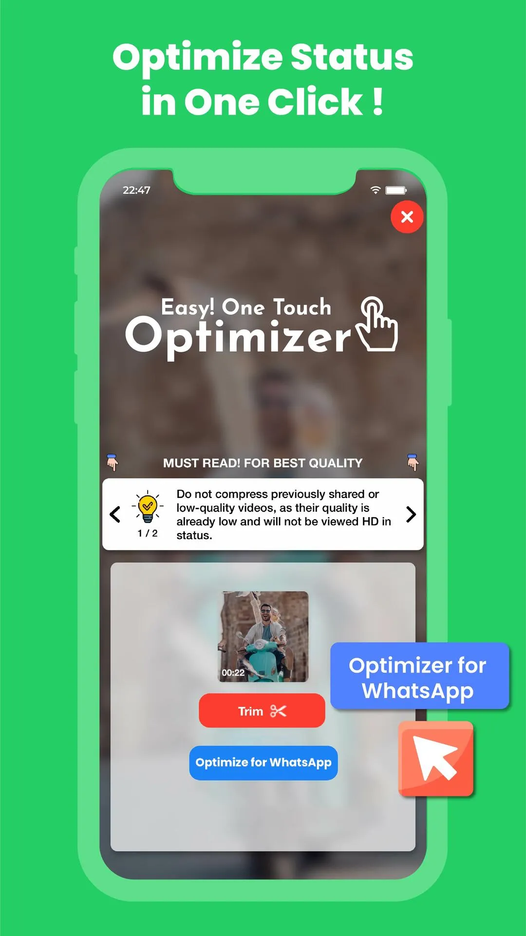 Clear Status - No Blur Status | Indus Appstore | Screenshot