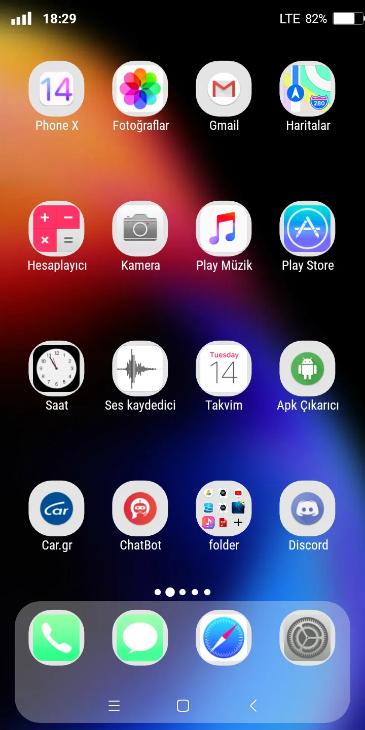 Launcher iOS 17 | Indus Appstore | Screenshot