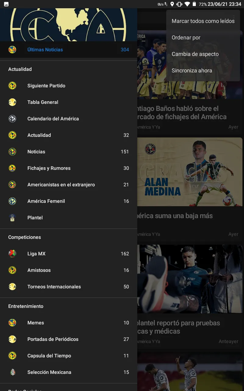 América y ya | Indus Appstore | Screenshot