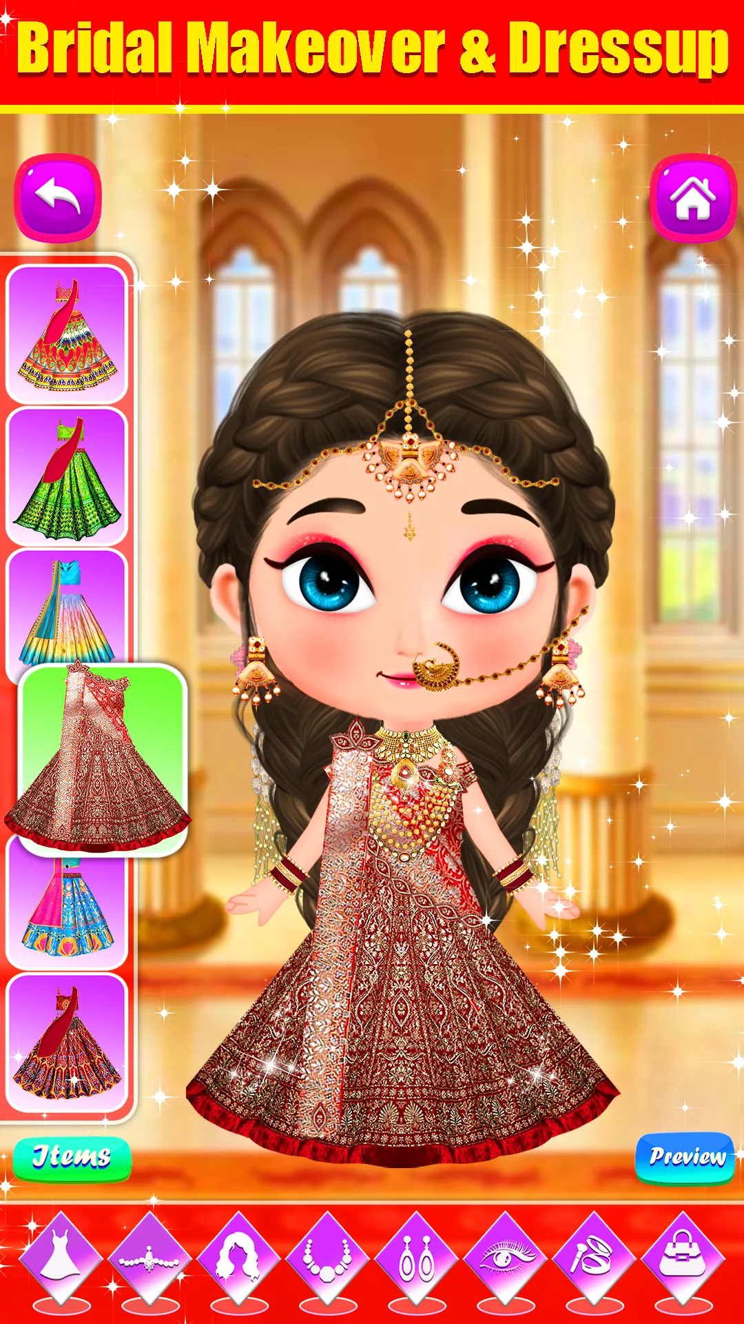 Super Fashion Indian Dress up | Indus Appstore | Screenshot