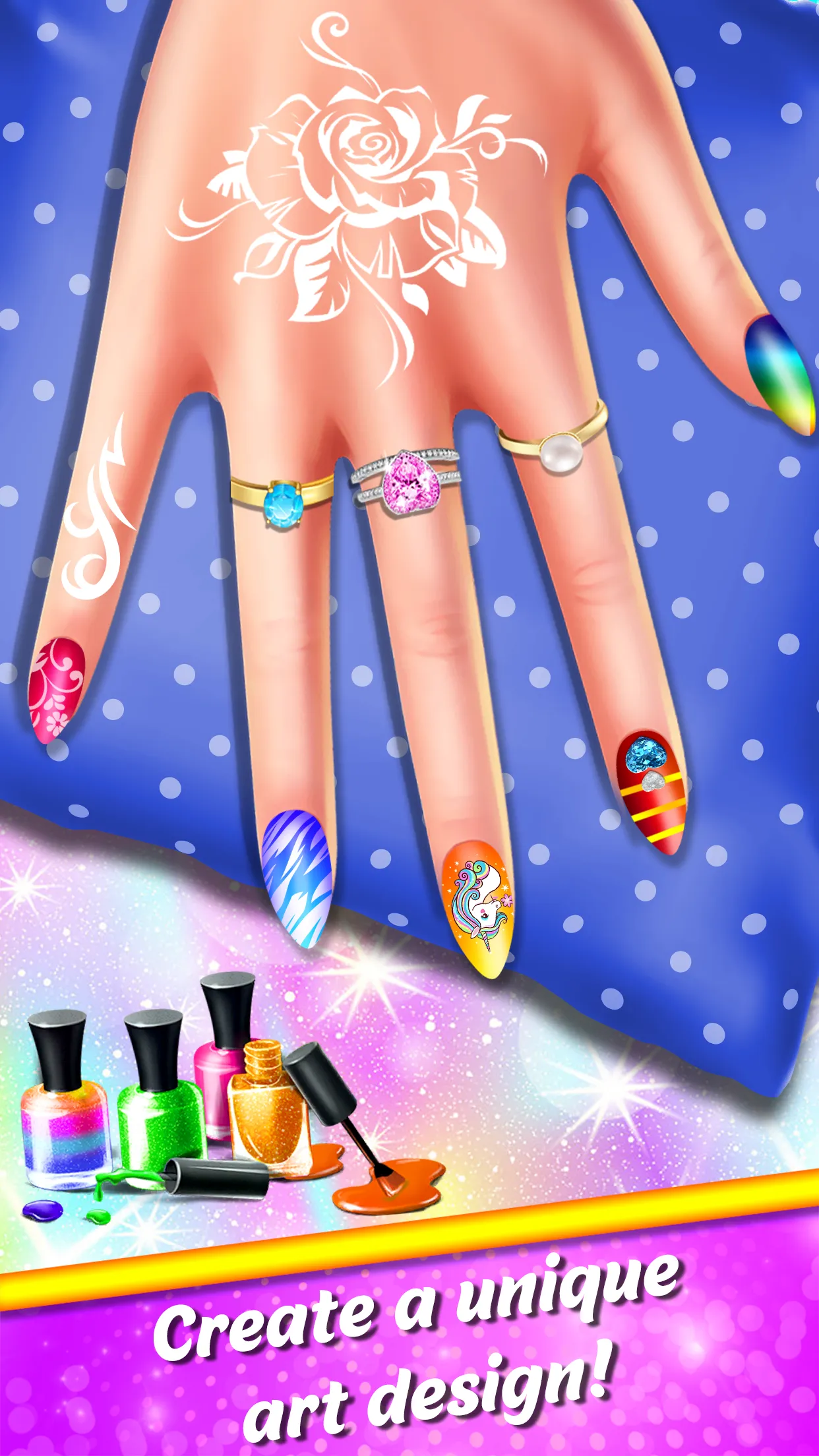 ASMR Nail Salon: Acrylic Nails | Indus Appstore | Screenshot