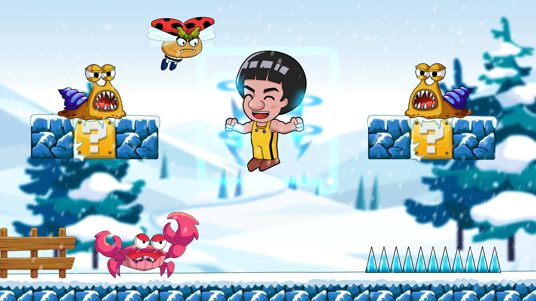 Super Lee Bros: Run & Fighting | Indus Appstore | Screenshot