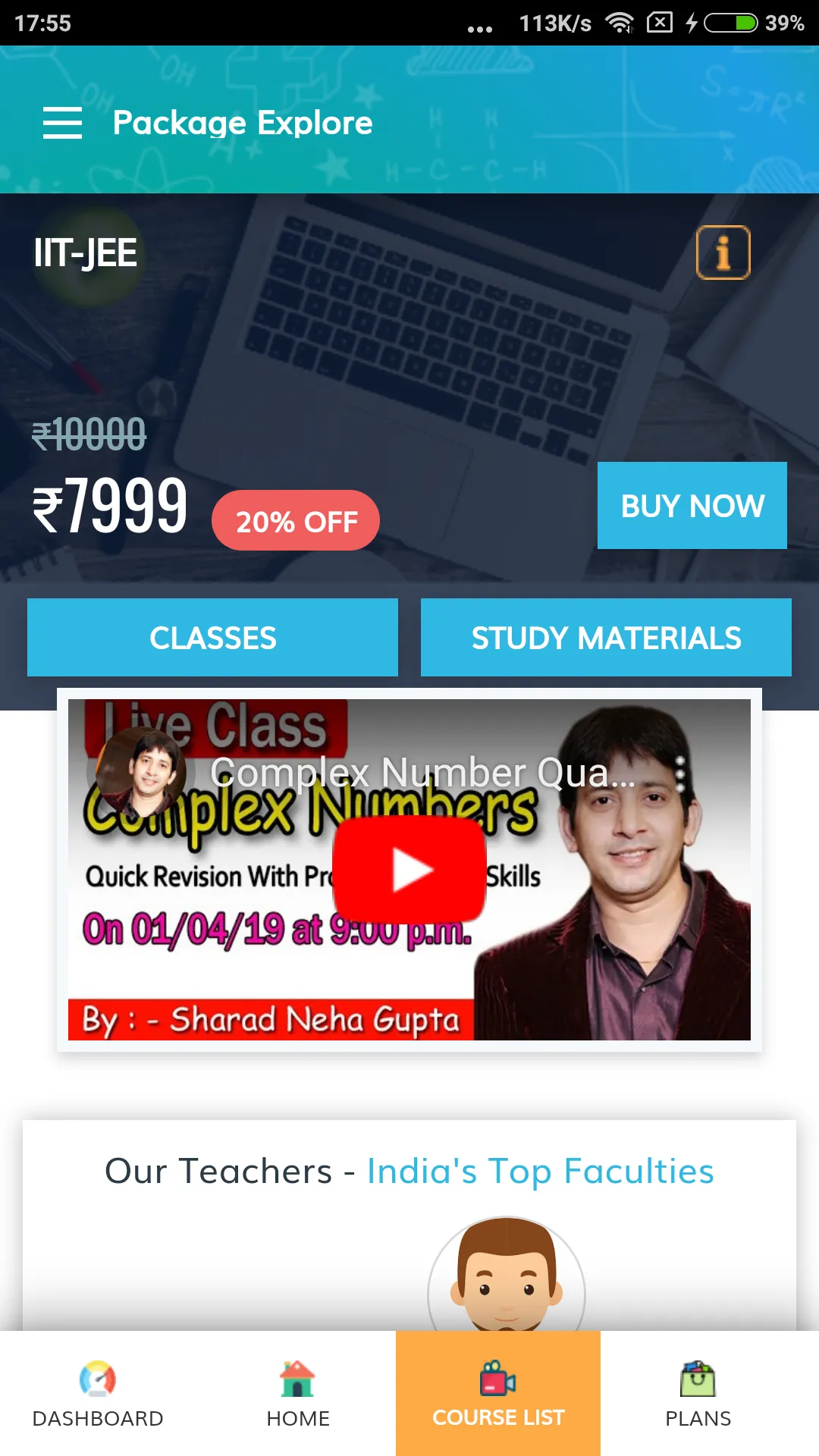 Impetus Gurukul Online Tutoria | Indus Appstore | Screenshot