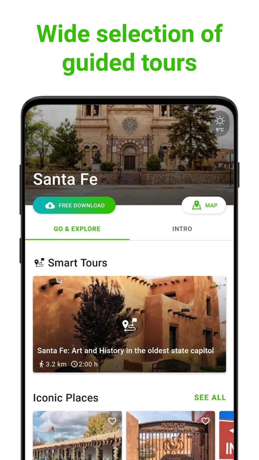 Santa Fe Tour Guide:SmartGuide | Indus Appstore | Screenshot