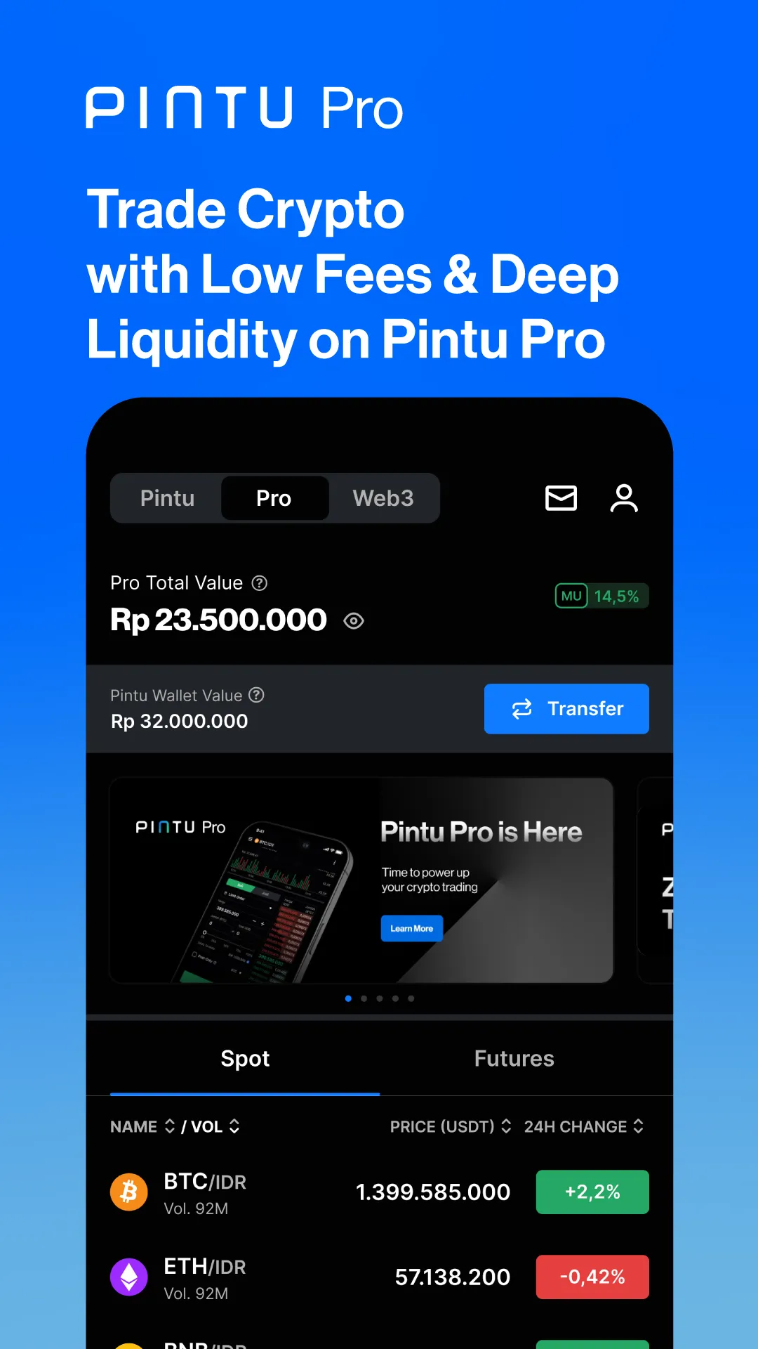 Pintu: Buy & Invest Crypto - Apps on Indus Appstore