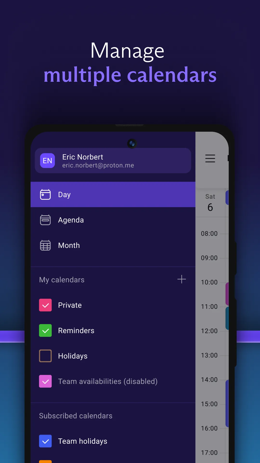 Proton Calendar: Secure Events | Indus Appstore | Screenshot