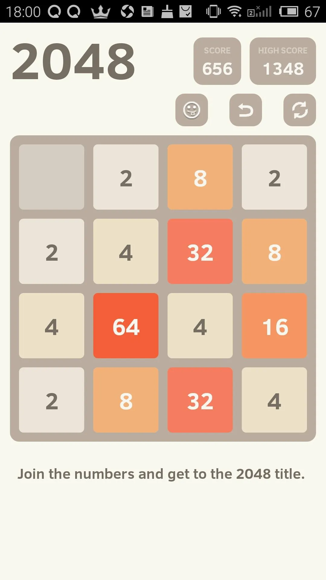 2048 plus | Indus Appstore | Screenshot