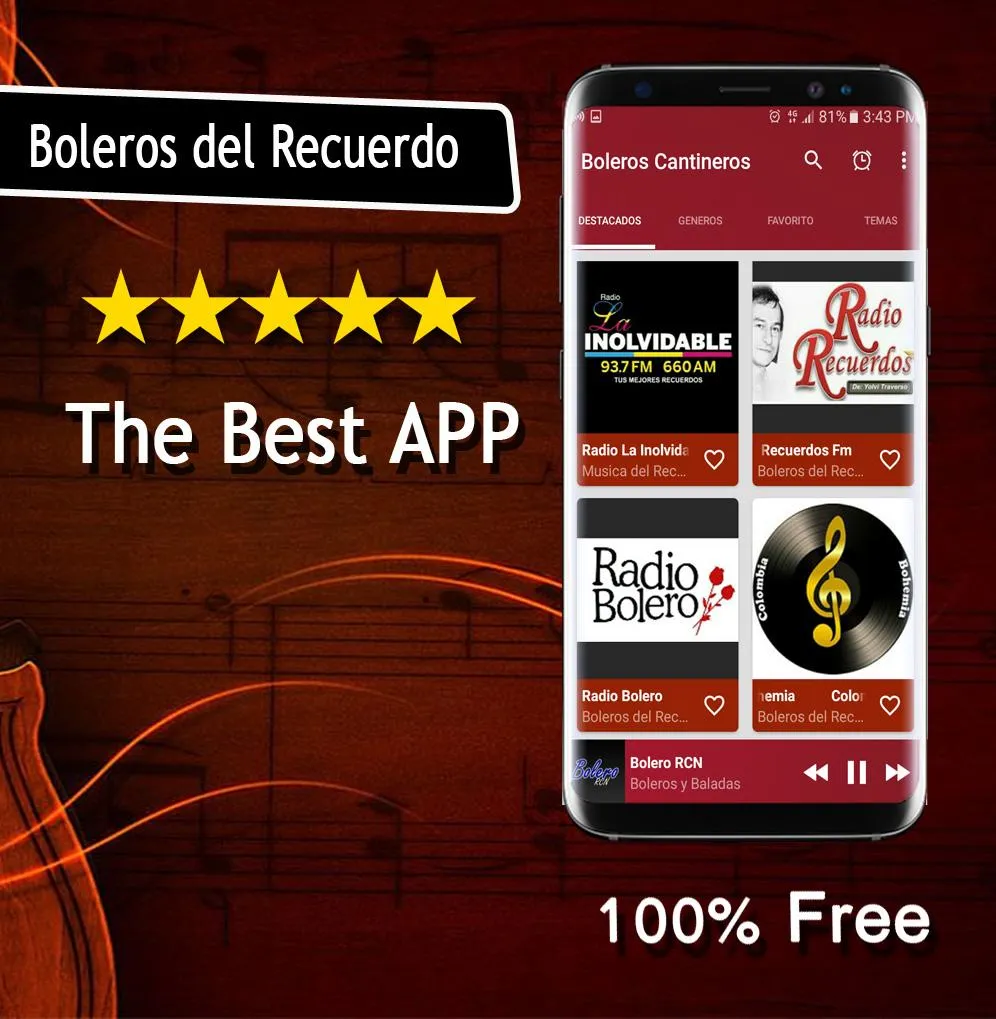 Boleros del Recuerdo | Indus Appstore | Screenshot