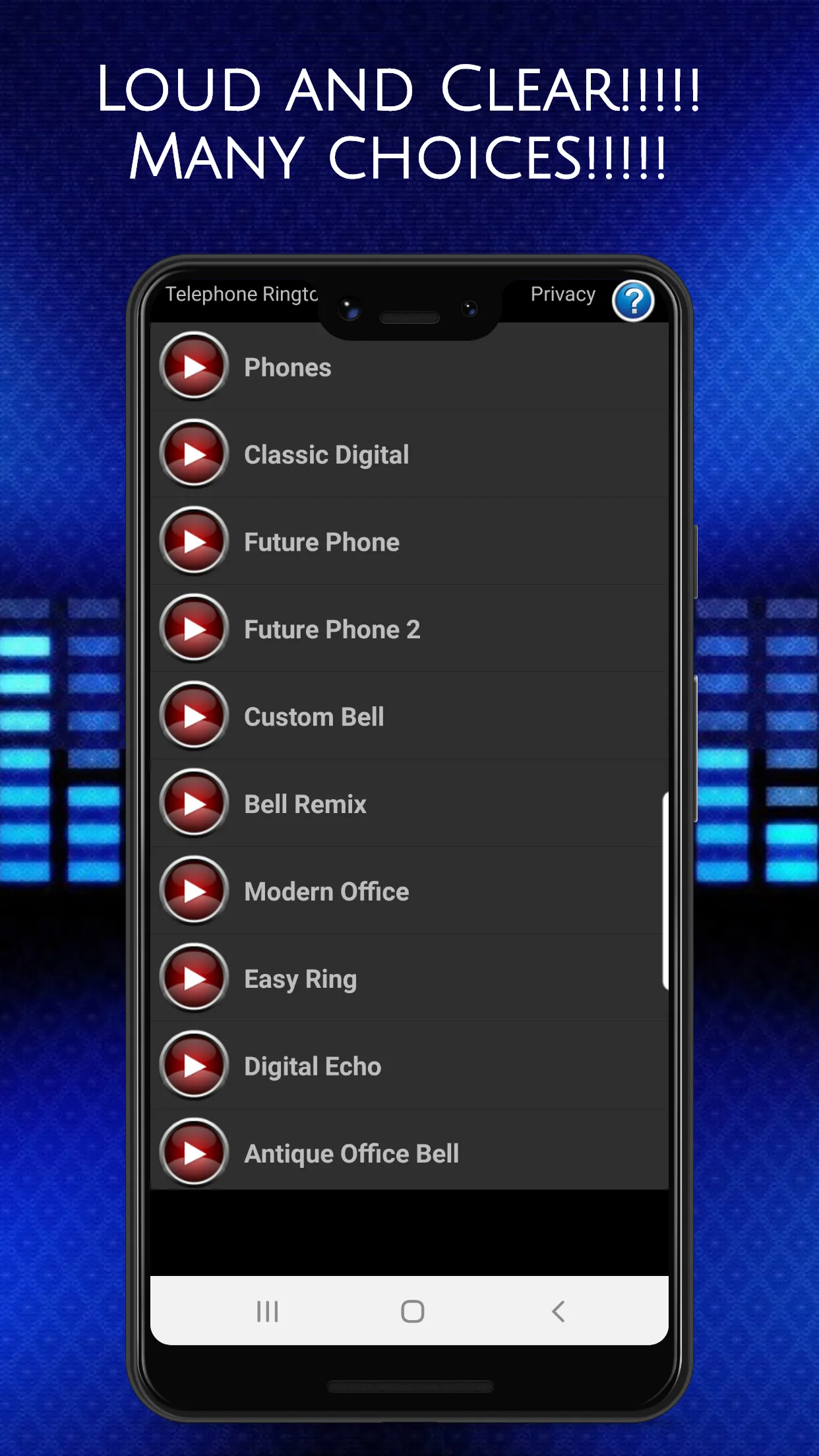 Telephone Ringtones | Indus Appstore | Screenshot